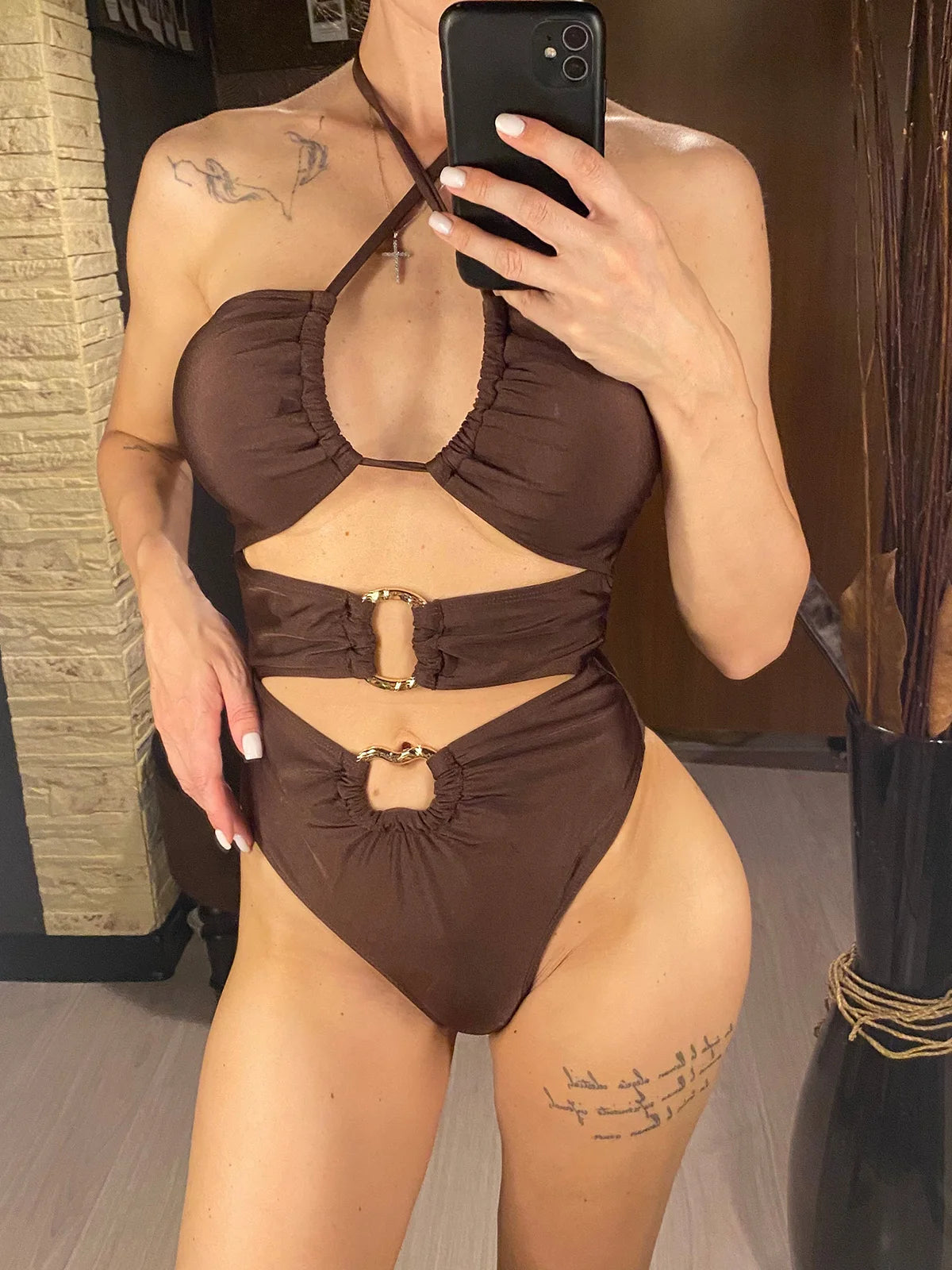 Bronze Swimsuit